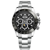 Relógio OLEVS Lunar Precision Masculino com Pulseira de Aço