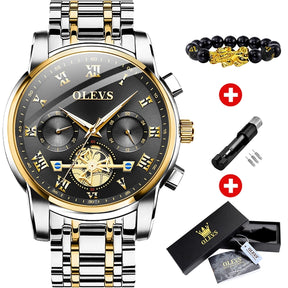 Relógio OLEVS Royale Masculino com Pulseira de Aço